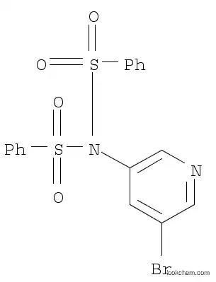 N-(5-bromopyridin-3-yl)-N-(phenylsulfonyl)benzenesulfonamide